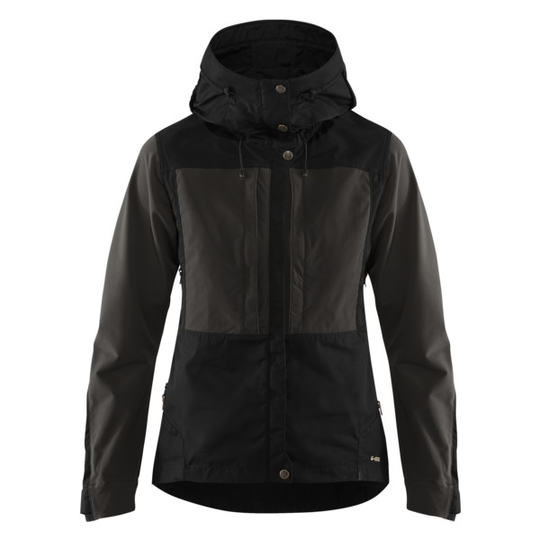 Fjällräven Keb Jacket W - Black - Naiset - L - Partioaitta
