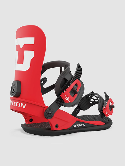 UNION Strata 2024 Snowboard Bindings punainen