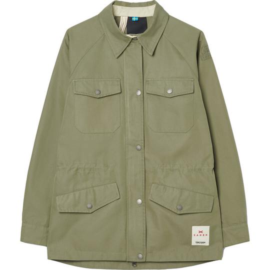 Tretorn Sarek Shirt Jacket Wmn - Field Green - Naiset - XS - Partioaitta