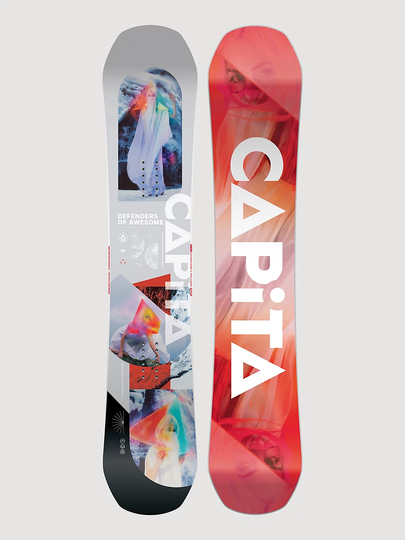 CAPiTA Defenders Of Awesome 150 2023 Snowboard valkoinen