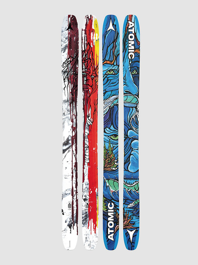 Atomic Bent 110 2024 Skis punainen