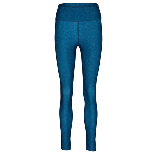 FRILUFTS Vagur Tights - Dark Sapphire Leaves - Naiset - XS - Partioaitta