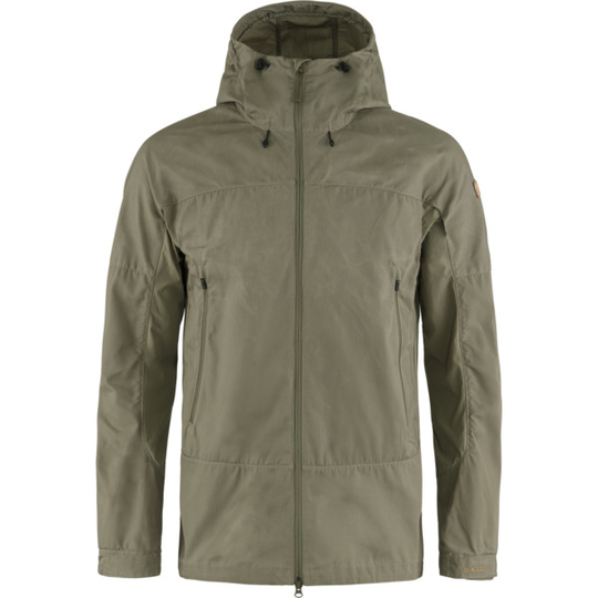 Fjällräven Abisko Lite Trekking Jacket M - Light Olive - Miehet - L - Partioaitta