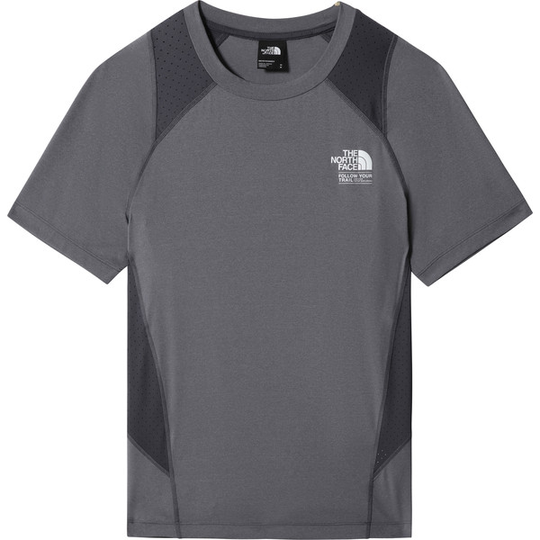 The North Face M Ao Glacier Graphic Tee - Eu - Vanadis Grey Light Heather - Miehet - S - Partioaitta