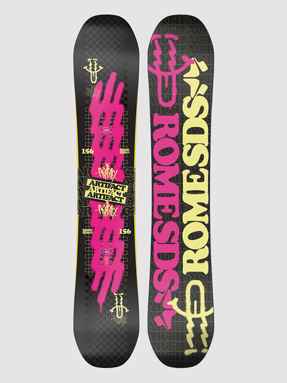 Rome Artifact 153 2023 Snowboard kuviotu