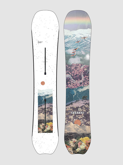 Burton Story Board 147 2023 Snowboard valkoinen
