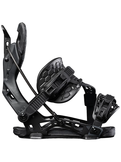 Flow NX2 Hybrid 2023 Snowboard Bindings musta