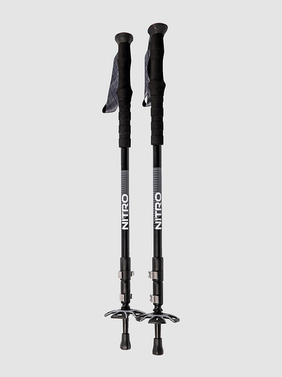Nitro Telescoping Telescopic Poles musta