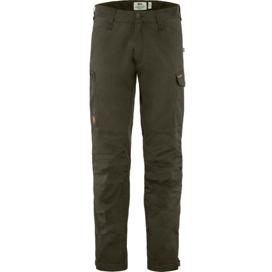 Fjällräven Kaipak Trousers M - Dark Olive - Miehet - 44/L - Partioaitta