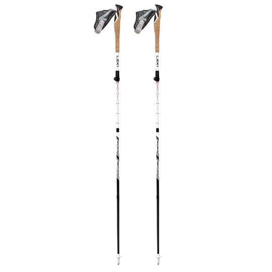 Leki Cross Trail Fx Superlite - White-bright Red-black - Unisex - 110 - 130 - Partioaitta